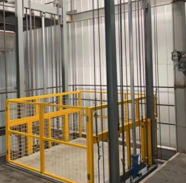 月湖导轨式升降机一般加工周期